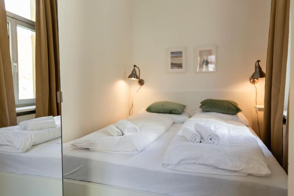 Savoir-Vivre In Unserer Zentralen Balkonwohnung 维也纳 外观 照片